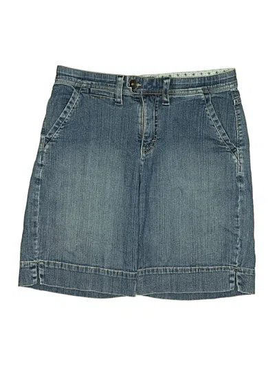 Pre-owned Lee Denim Shorts In Blue