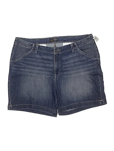 Pre-owned Lee Denim Shorts In Blue