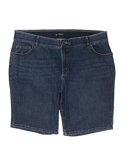 Pre-owned Lee Denim Shorts In Blue