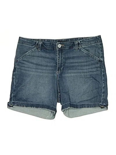 Pre-owned Lee Denim Shorts In Blue