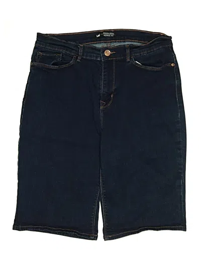 Pre-owned Lee Denim Shorts In Blue