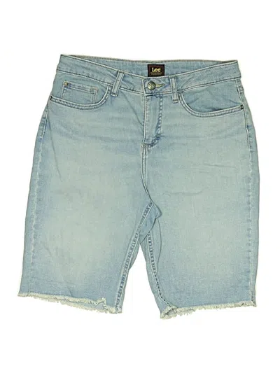 Pre-owned Lee Denim Shorts In Blue