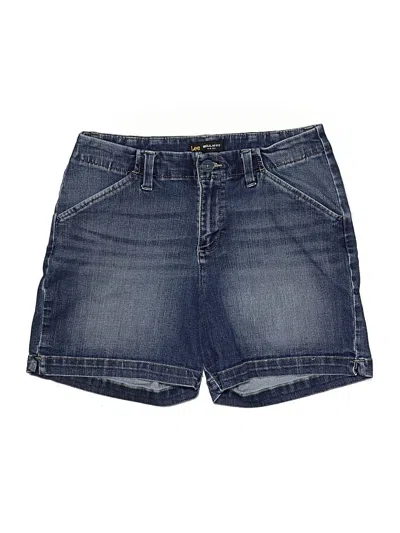 Pre-owned Lee Denim Shorts In Blue