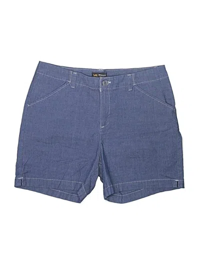 Pre-owned Lee Denim Shorts In Blue