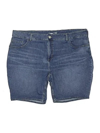 Pre-owned Lee Denim Shorts In Blue