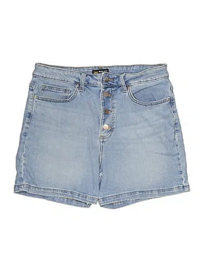 Pre-owned Lee Denim Shorts In Blue