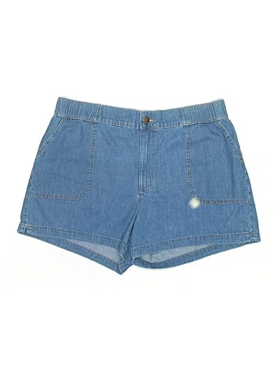 Pre-owned Lee Denim Shorts In Blue