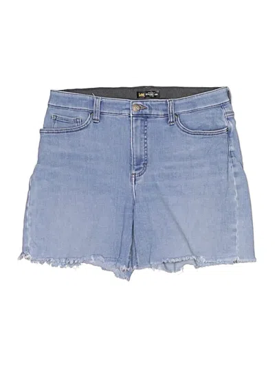 Pre-owned Lee Denim Shorts In Blue