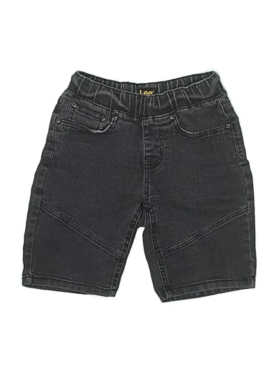 Pre-owned Lee Kids' Denim Shorts In Gray
