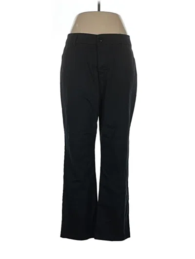 Pre-owned Lee Dress Pants In Black