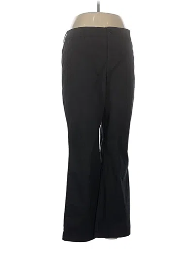 Pre-owned Lee Dress Pants In Black