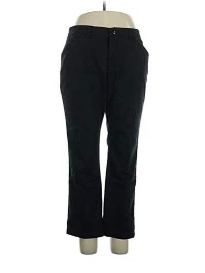 Pre-owned Lee Dress Pants In Black