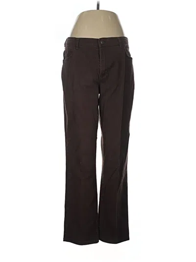 Pre-owned Lee Dress Pants In Brown