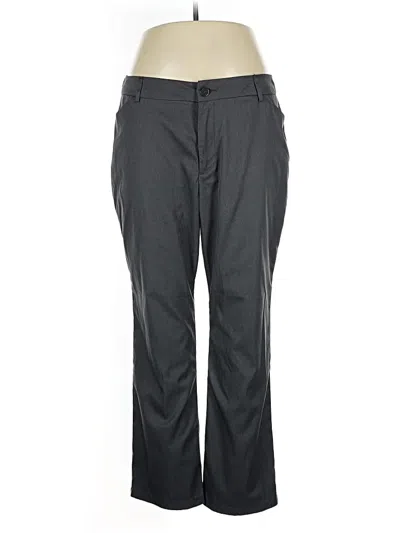 Pre-owned Lee Dress Pants In Gray