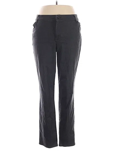 Pre-owned Lee Dress Pants In Gray