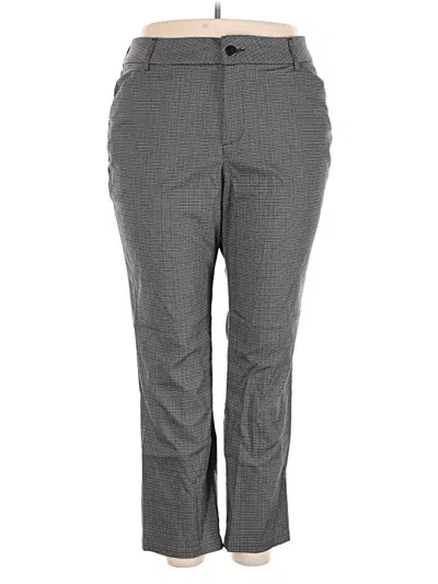 Pre-owned Lee Dress Pants In Gray