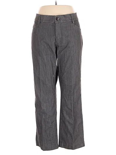 Pre-owned Lee Dress Pants In Gray