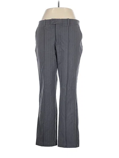 Pre-owned Lee Dress Pants In Gray