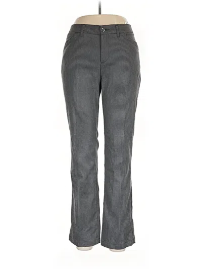 Pre-owned Lee Dress Pants In Gray