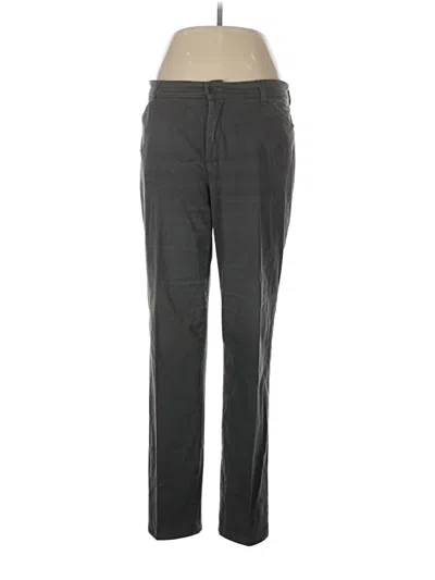 Pre-owned Lee Dress Pants In Gray