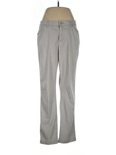 Pre-owned Lee Dress Pants In Gray