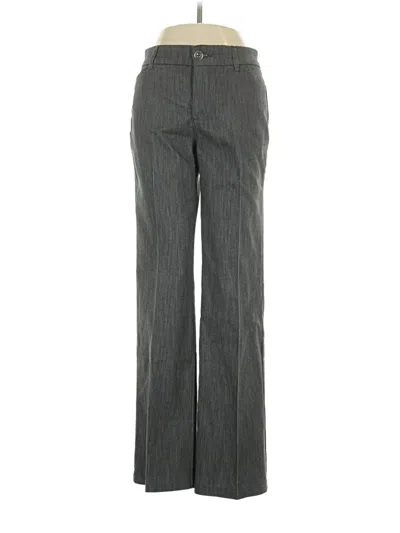 Pre-owned Lee Dress Pants In Gray