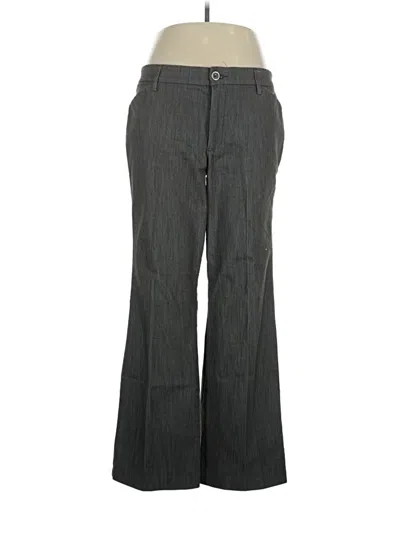 Pre-owned Lee Dress Pants In Gray