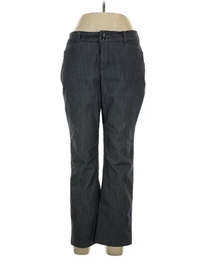 Pre-owned Lee Dress Pants In Gray