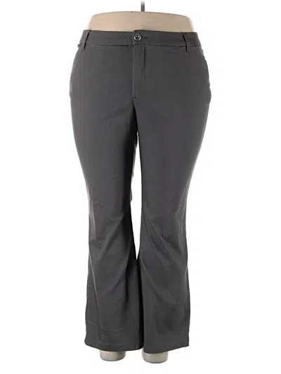 Pre-owned Lee Dress Pants In Gray