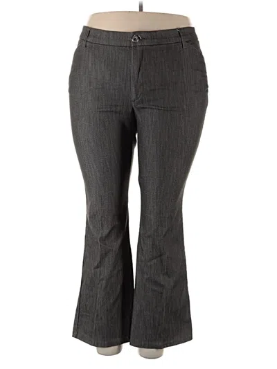 Pre-owned Lee Dress Pants In Gray