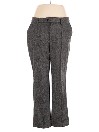 Pre-owned Lee Dress Pants In Gray