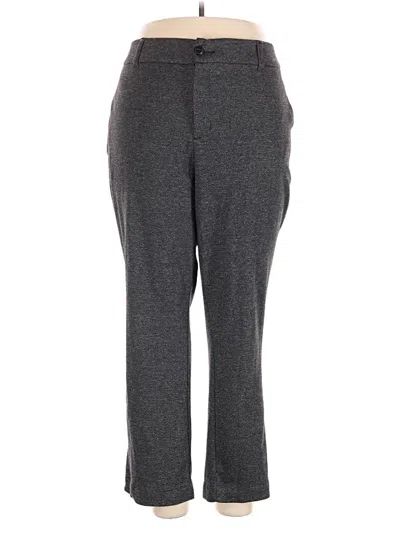 Pre-owned Lee Dress Pants In Gray