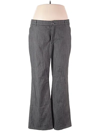 Pre-owned Lee Dress Pants In Gray