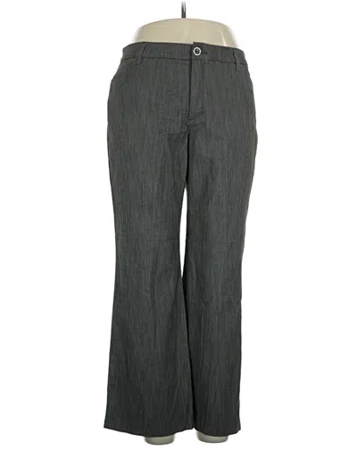 Pre-owned Lee Dress Pants In Gray