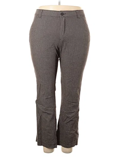 Pre-owned Lee Dress Pants In Gray