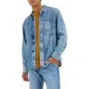 Lee Engineer Cotton & Lyocell Denim Button-up Overshirt In Blue Meadow Wash