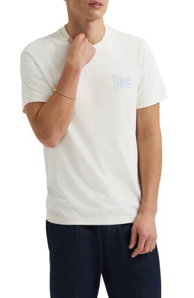 Lee Essential Graphic T-shirt In White