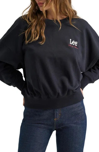 Lee Graphic Sweatshirt In Black Beauty
