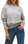 Lee Graphic Sweatshirt In Heather Grey