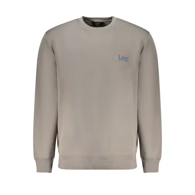 Lee Gray Cotton Men Sweater