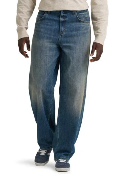 Lee Henry High Waist Baggy Leg Jeans In Backbeat