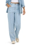 Lee High Waist Carpenter Jeans In Mid Railroad