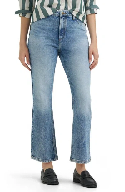 Lee High Waist Kick Bootcut Jeans In Blue