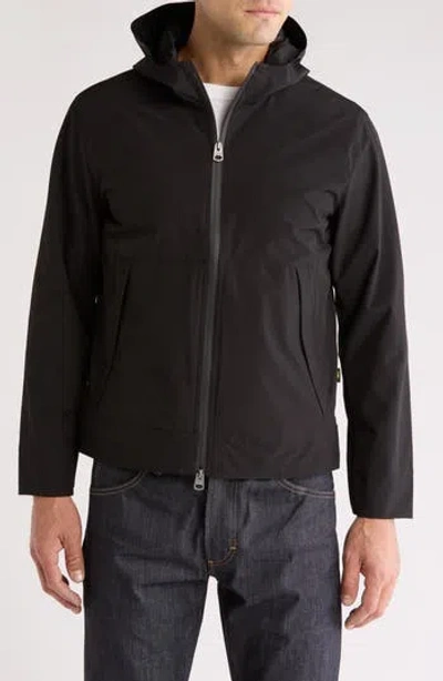 Lee Hooded Zip Jacket In Black