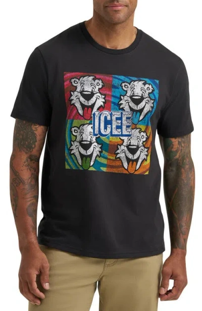 Lee Icee Graphic T-shirt In Black