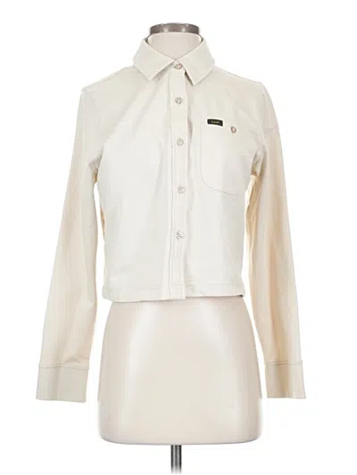 Pre-owned Lee Jacket In Ivory