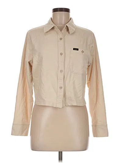 Pre-owned Lee Jacket In Ivory