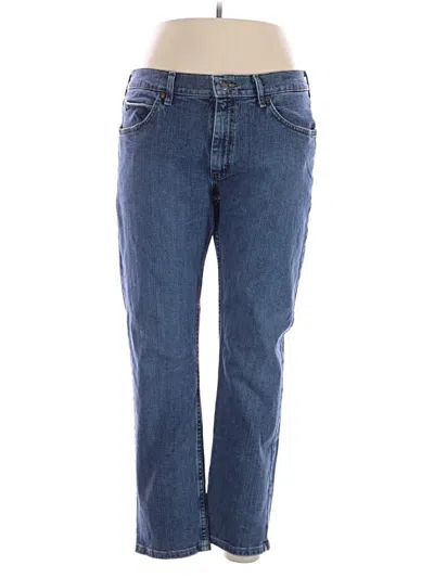 Pre-owned Lee Jeans In Blue