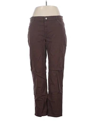 Pre-owned Lee Jeans In Brown