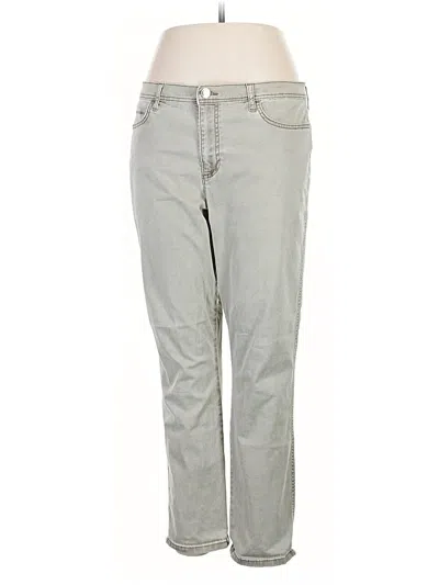 Pre-owned Lee Jeans In Gray